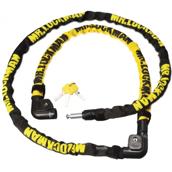 【メーカー在庫あり】 ミスターロックマン MR.LOCKMAN ドッキングロック 黒/イエロー ML-102 JP店
