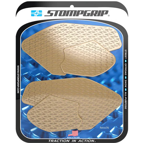 ストンプグリップ STOMPGRIP トラクションパッドタンクキット 22年-23年 MT-07 アイコン クリア 55-14-0195C JP店