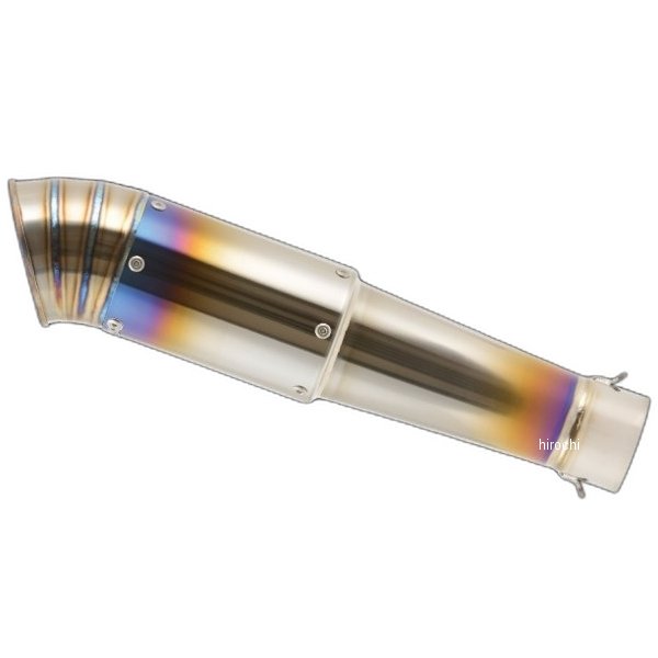 ナイトロレーシング HP グレネードチタンサイレンサー V-III 300mm 差込口径φ60.5マフラー対応 汎用 EX-SLGT3H-V3 JP店