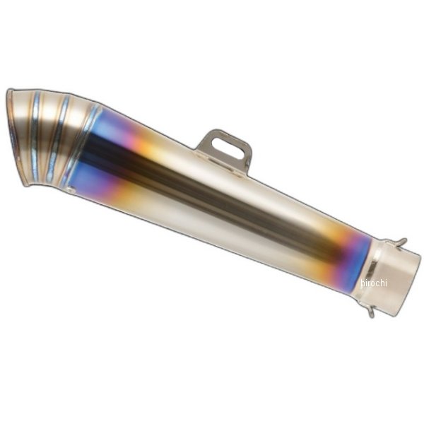 ナイトロレーシング HP コニカルチタンサイレンサー V-III 300mm 差込口径φ60.5マフラー対応 汎用 EX-SLKT3H-V3 JP店