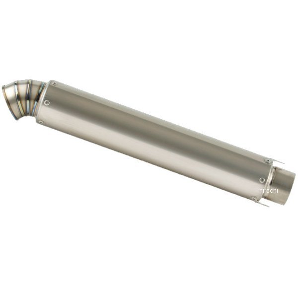 ナイトロレーシング ハーフポリッシュ ストレートチタンサイレンサー V-III 420mm 差込口径φ60.5マフラー対応 汎用 EX-SLT4-V3 JP店