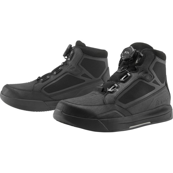 アイコン ICON ブーツ PATROL3 WATERPROOF 黒 8.5サイズ 3403-1282 JP店