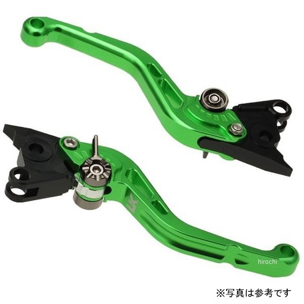 【メーカー在庫あり】 ユーカナヤ U-KANAYA ビレットレバーセット スタンダードタイプ ショート 23年以降 GB350、GB350S 緑 HO108-042-0207 JP店