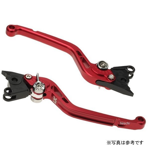 【メーカー在庫あり】 ユーカナヤ U-KANAYA ビレットレバーセット スタンダードタイプ ロング 23年以降 GB350、GB350S 赤 HO108-042-0425 JP店