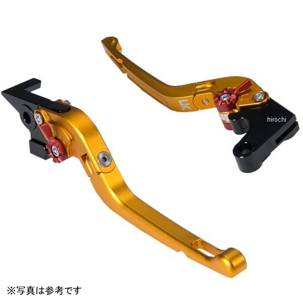 【メーカー在庫あり】 ユーカナヤ U-KANAYA ビレットレバーセット Rタイプ可倒式 23年以降 GB350、GB350S マットゴールド HO108-042-0712 JP店