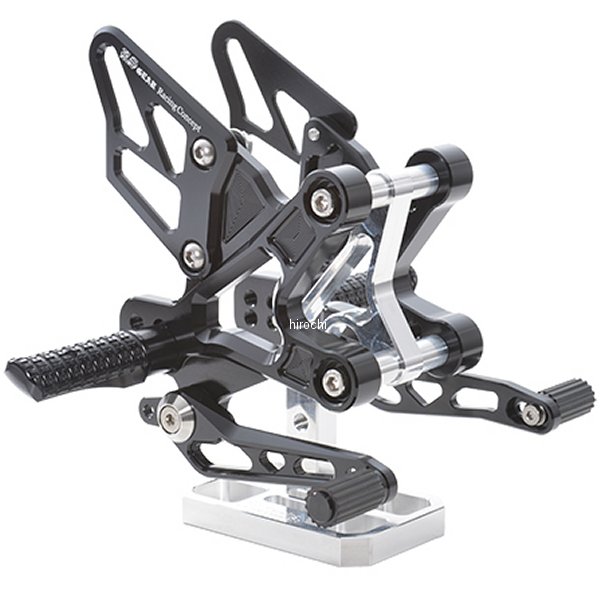 【メーカー在庫あり】 アールズギア r's gear アクティブスポーツ レーシングコンセプト ライディングステップ 17年- Z900RS 黒 AC01-0100-BK JP店