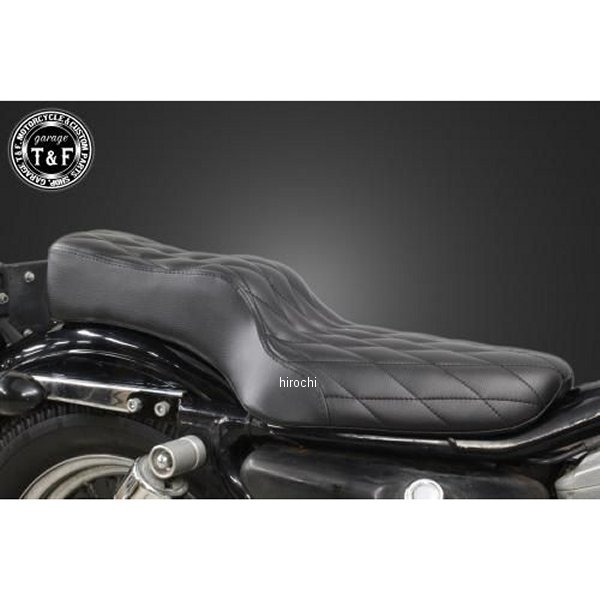 ガレージT＆F ダブルシート ダイヤ 82年-03年 XL1200C 504211 JP店