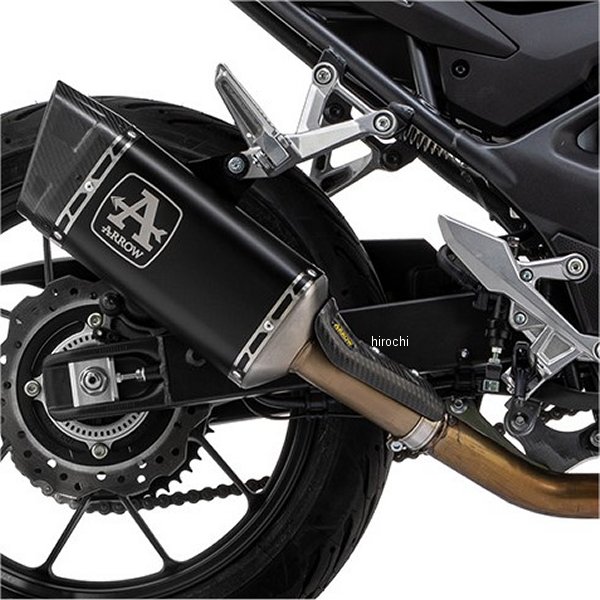 アロー ARROW スリップオンマフラー PISTA レーシング 23年 CB750 Hornet チタンダーク 71008PTN JP店