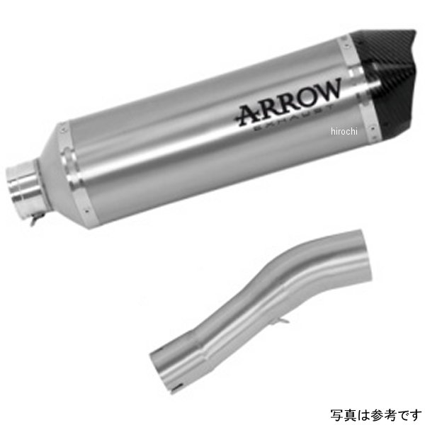 アロー ARROW スリップオンマフラー 触媒付き 11年-16年 G650GS アルミダーク/カーボンエンド 72615AKN+71453KZ JP店