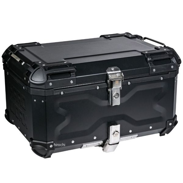 【メーカー在庫あり】 ハードワークス HARD WORX アルミトップケース HXNE65 BLACK 65L HXNE65B JP店