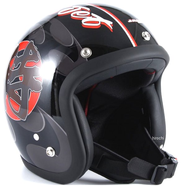 ナナニージャム 72JAM ジェットヘルメットSAMURAI マットブラック フリーサイズ(57-60cm未満) JF-11M JP店