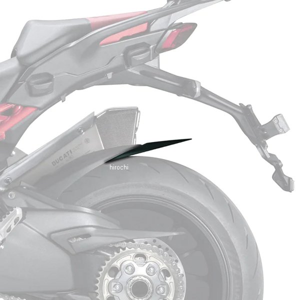 ピラミッドプラスチック Pyramid Plastics ハガー エクステンション 21年-23年 Multistrada V4 PikesPeak マットブラック 07523 JP店