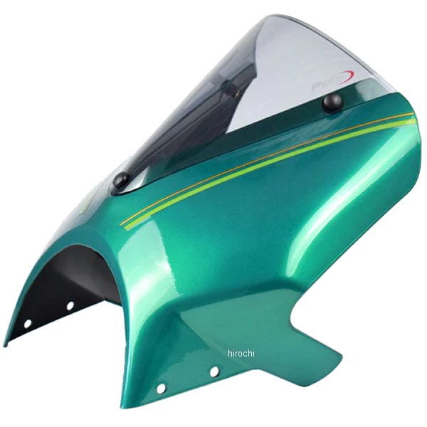 ピラミッドプラスチック Pyramid Plastics フライスクリーン 22年-23年 Z650RS キャンディーエメラルドグリーン 23500D JP店