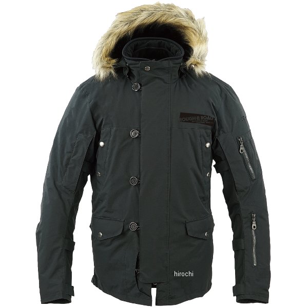【メーカー在庫あり】 ラフ&ロード 秋冬モデル N-3BR プリマロフトウインタージャケット 黒 Lサイズ RR7750BK3 JP店