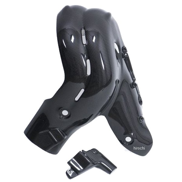 イルムバーガー エキゾーストプロテクション ヒートガード (艶あり) 18年-19年 パニガーレV4 Racing AHS.004.DPV4G.K-Racing JP店｜株式会社ヒロチー商事 店