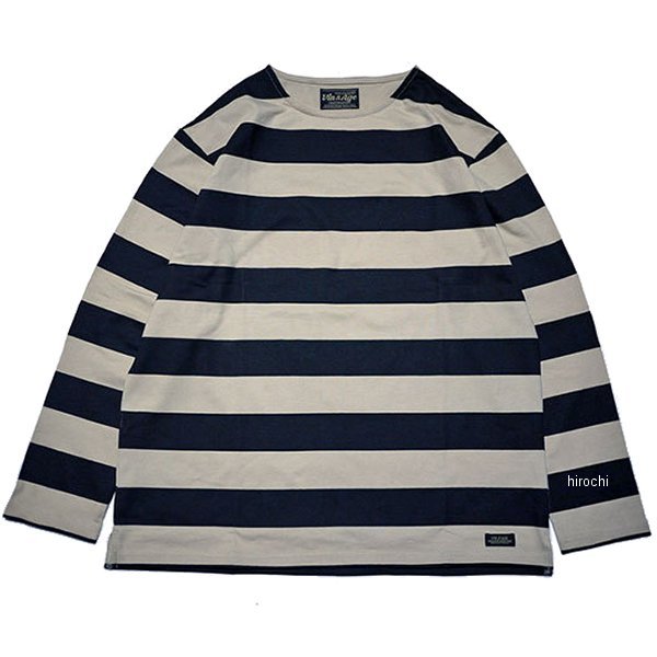 VT8 ヴィンアンドエイジ Vin&Age ボーダーカットソー ベージュ/黒 Lサイズ VT8-BG/BK-L JP店 6,160円
