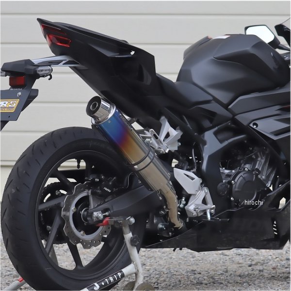 ダブルアールズ WR'S ラウンド スリップオンマフラー 23年- CBR250RR 焼き色チタンサイレンサー BK1245JM JP店｜株式会社ヒロチー商事 店