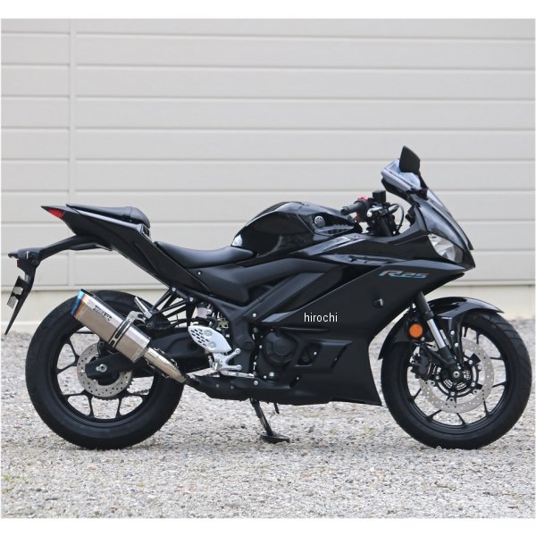 ダブルアールズ WR'S SS-OVAL スリップオンマフラー 22年- ヤマハ YZF-R25 F-BLACK チタン SF2270JM JP店 43,472円
