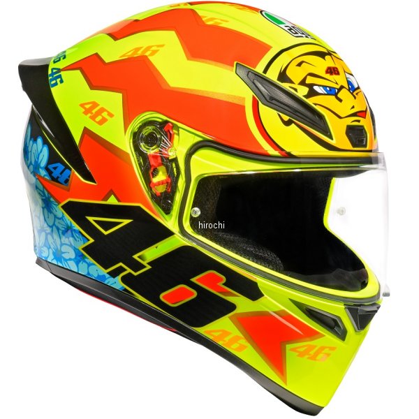 【メーカー在庫あり】 エージーブイ AGV フルフェイスヘルメット K1 S 032-ROSSI 2001 XLサイズ(61-62cm) 18394007032-XL JP店