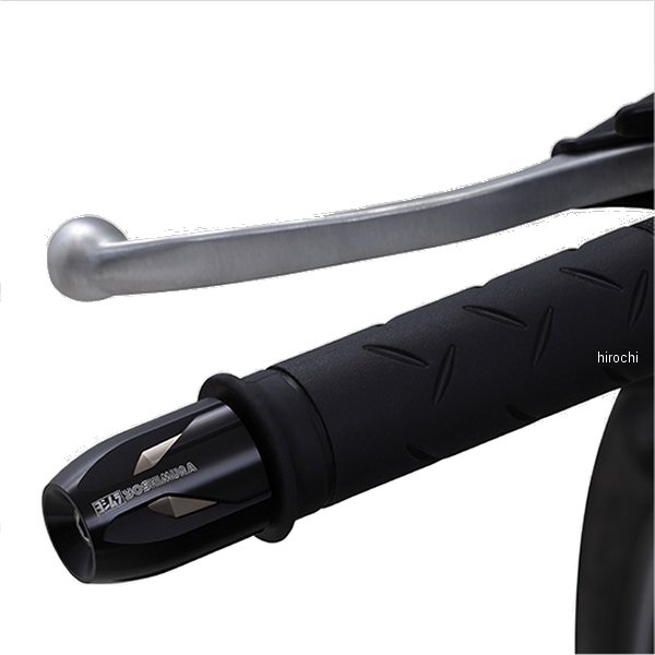 ヨシムラ ハンドルバーエンド High Line 汎用 φ14～19 スレートグレー 696-0H6-5200 JP店