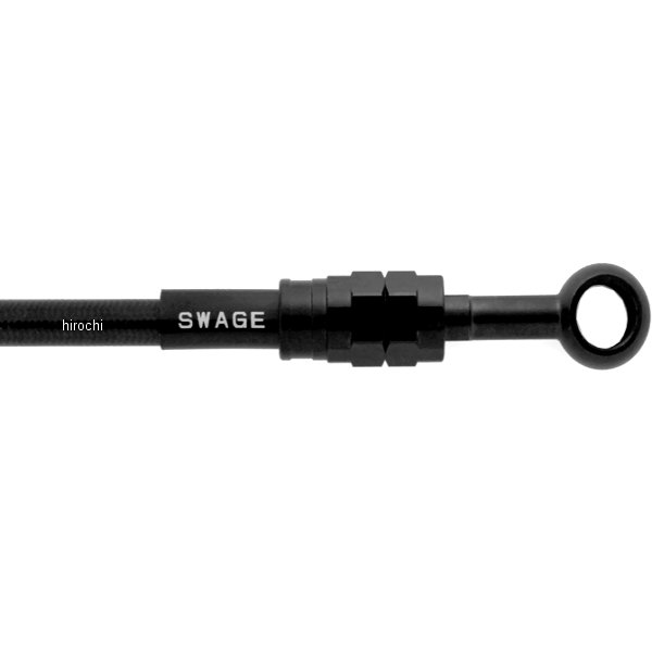 【メーカー在庫あり】 スウェッジライン SWAGE-LINE PRO Fホースキット バイピース ステン黒/黒 22年-23年 YZF-R7 BTPB382FB JP店