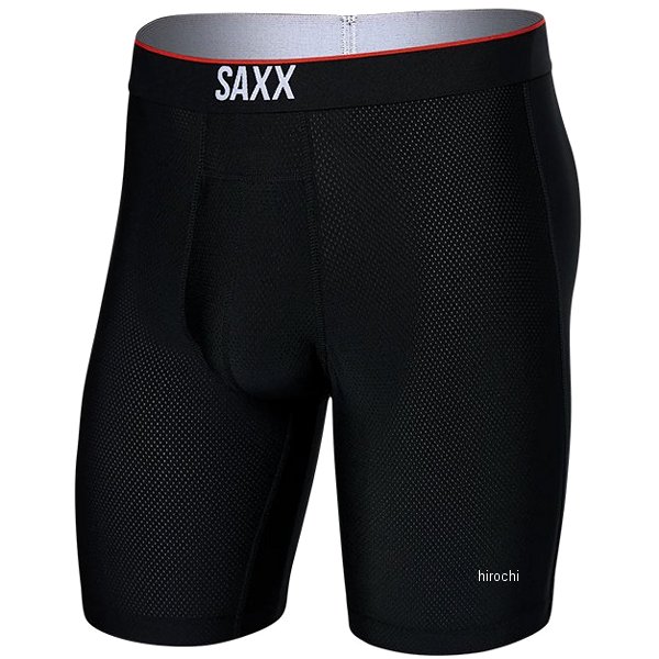 【メーカー在庫あり】 サックス SAXX 2024年モデル ロングレッグ ボクサーブリーフ トレーニング ショート BLK Lサイズ SXVL29 JP店