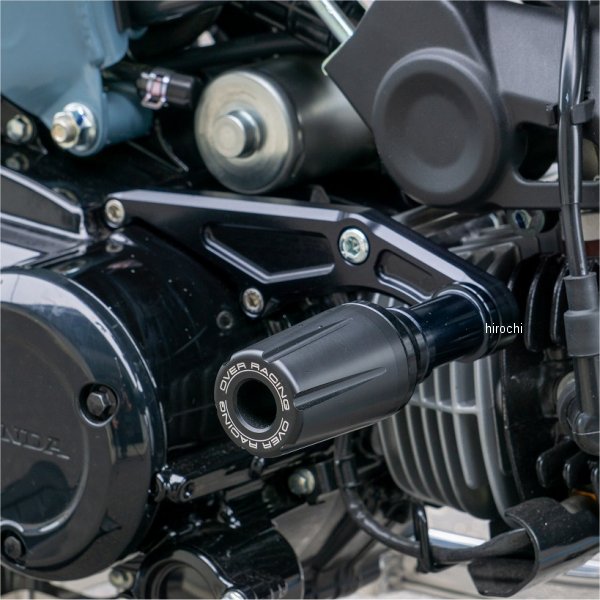 オーヴァー OVER エンジンスライダー 22年以降 ダックス125 黒 59-123-01B JP店
