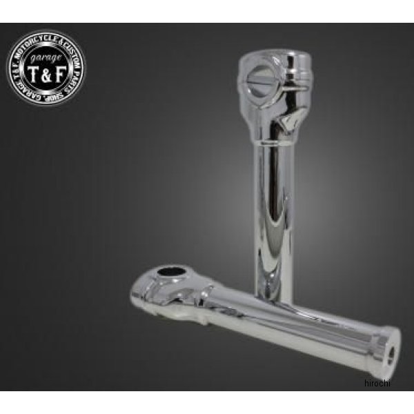 ガレージT&F オーバルハンドルポスト8インチ シャドウスラッシャー400 メッキ 5090132 JP店