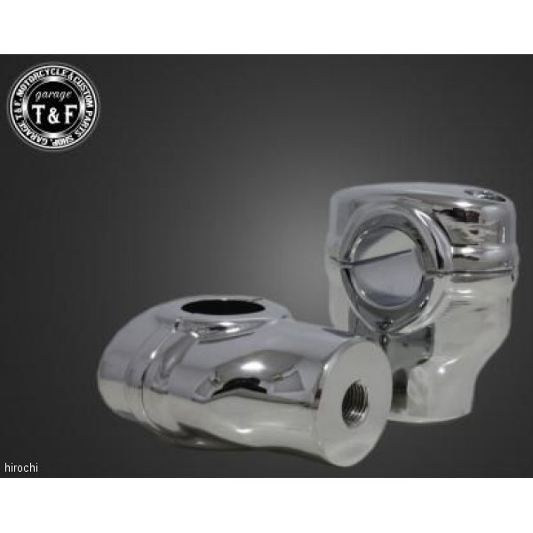 ガレージT＆F オーバルハンドルポスト2インチ バルカン400 メッキ 5090137 JP店｜株式会社ヒロチー商事 店