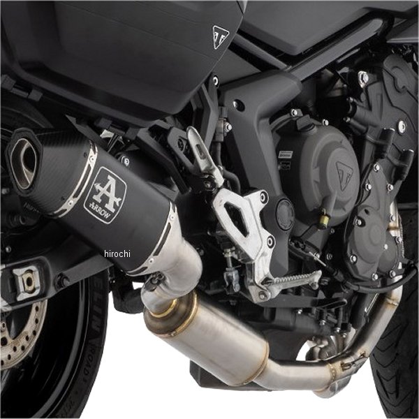 アロー ARROW フルエキゾースト 触媒付き Veloce 22年-23年 TIGER660 アルミダーク 71504VAN JP店|株式会社ヒロチー商事 店