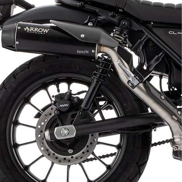 アロー ARROW スリップオンマフラー Rebel 23年 CL500 ステンダーク/カーボンエンド 74513RB JP店
