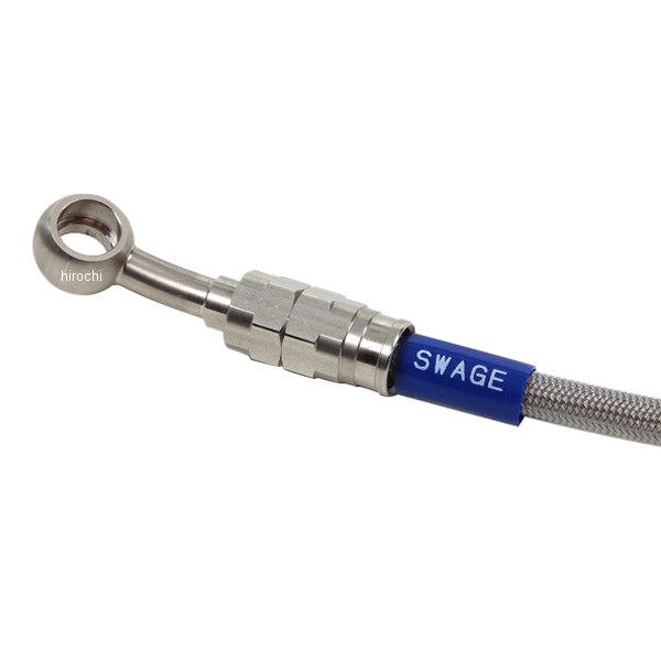 【メーカー在庫あり】 スウェッジライン SWAGE-LINE PRO フロントホースキット バイピース 24年 Ninja ZX-4RR、ZX-4RSE ステン/クリア STP795FB JP店