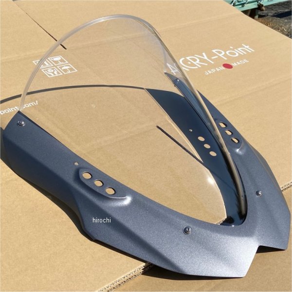 アクリポイント ACRY-POINT スクリーン 4cmアップ 09年-16年 GSX-R1000 クリア 130321 JP店