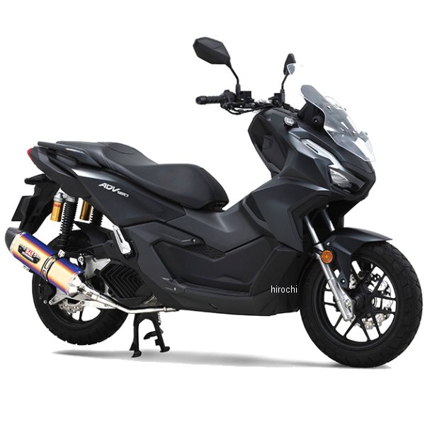 【メーカー在庫あり】 ヨシムラ フルエキゾースト 機械曲 R-77S サイクロン EXPORT SPEC カーボンエンド 23年 ADV160 チタンブルー 110A-46H-5180B JP店