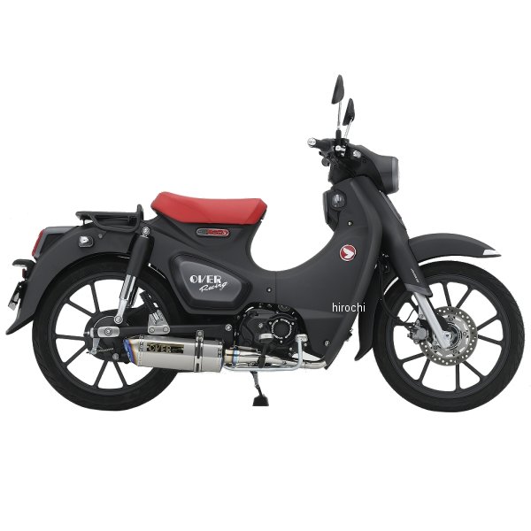 オーヴァー OVER フルエキゾースト TT-Formula RS 政府認証 21年 スーパーカブ C125 16-124-11 JP店|株式会社ヒロチー商事 店