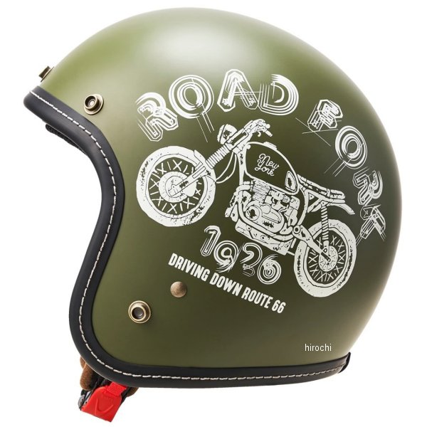 マルシン工業 Marushin オープンジェットヘルメット MCJ5 ロードフォーク マットオリーブ XLサイズ(61-62cm) 3006549 JP店｜株式会社ヒロチー商事 店