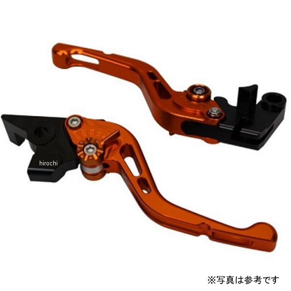 【メーカー在庫あり】 ユーカナヤ U-KANAYA ビレットレバーセット GPタイプ ショート 18年-22年 XMAX オレンジ YA049-113-0608 JP店