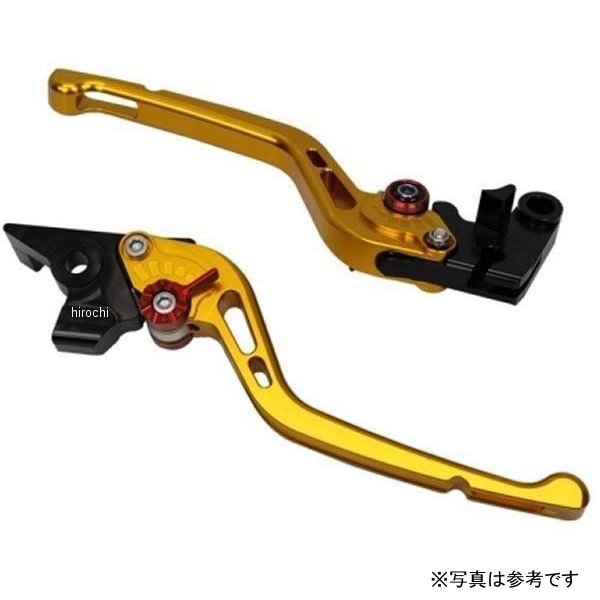 【メーカー在庫あり】 ユーカナヤ U-KANAYA ビレットレバーセット GPタイプ 23年以降 YZF-R125、YZF-R15 マットゴールド YA061-142-0512 JP店