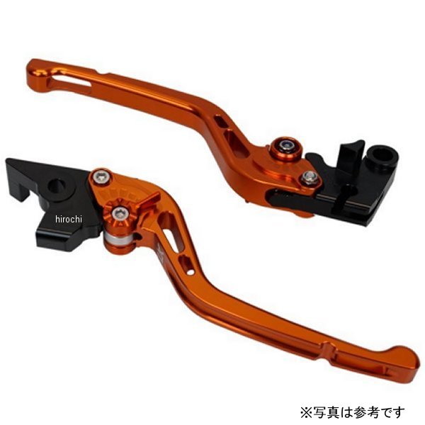 【メーカー在庫あり】 ユーカナヤ U-KANAYA ビレットレバーセット GPタイプ 18年以降 YZF-R15 インド仕様 オレンジ YA062-142-0508 JP店