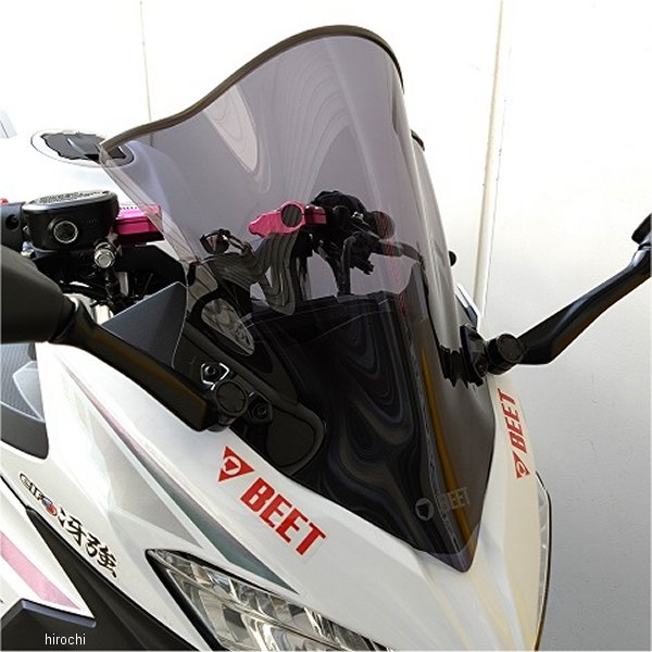 ビート BEET スクリーン 18年以降 Ninja400、Ninja250 スモーク 0689-KH6-02 JP店