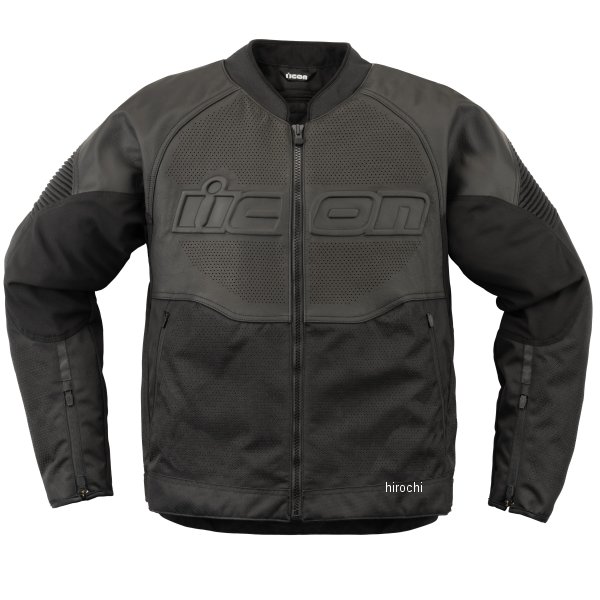アイコン ICON 2024年春夏モデル ジャケット オーバーロード3 レザー 黒 Sサイズ 2810-4112 JP店画像