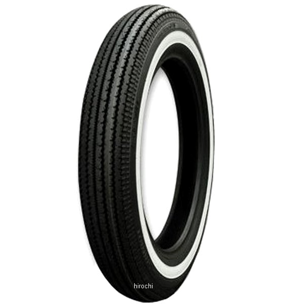 【メーカー在庫あり】 ガッツクローム ホワイトウォール E270 4.50-18 61H リア 1100-4025 JP店