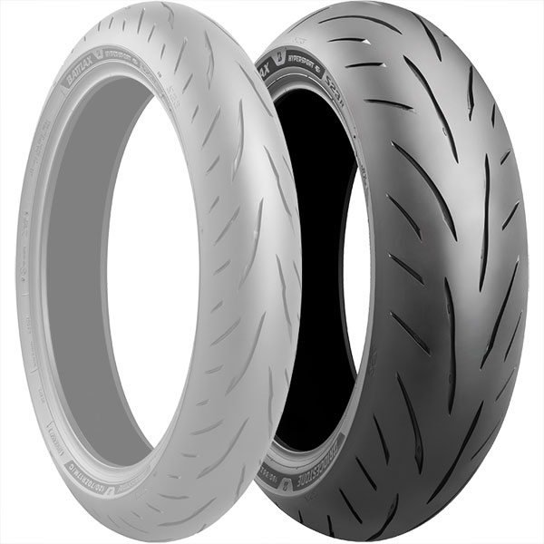 ブリヂストン BRIDGESTONE S23 200/55ZR17 M/C (78W) T/L リア MCR06203 JP店