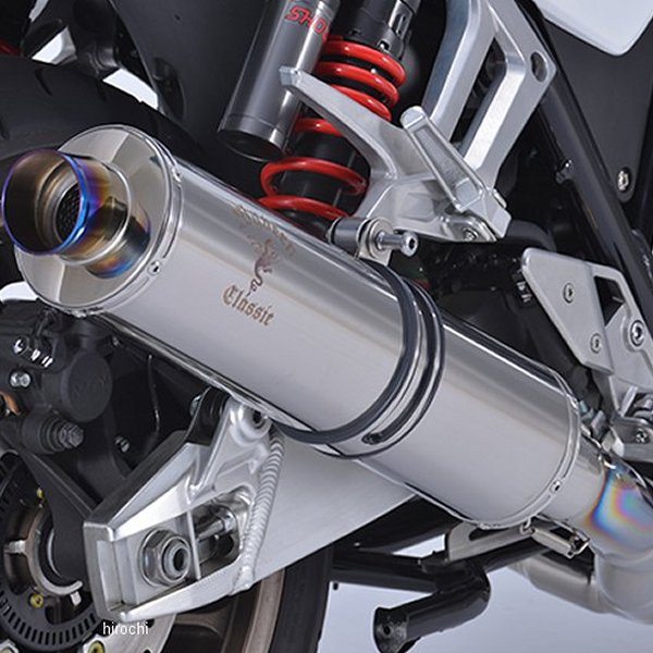 アールズギア r's gear フルエキゾースト ワイバンクラッシックR シングル 08年-13年 CB1300SF CB1300SB チタンポリッシュ MH09-01CT JP店