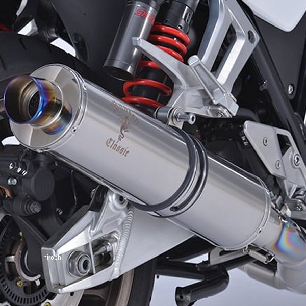 アールズギア r's gear フルエキゾースト ワイバンクラッシックR シングル 14年-17年 CB1300SF チタンポリッシュ MH17-01CT JP店｜株式会社ヒロチー商事 店