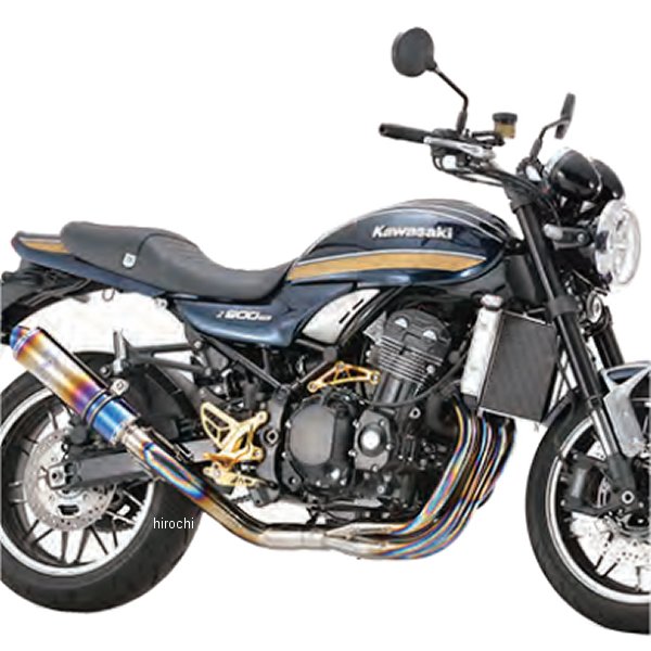 【メーカー在庫あり】 アールズギア r's gear フルエキゾースト ワイバンクラシックR UPタイプ 23年以降 Z900RS チタンドラッグブルー MK40-RUCD JP店