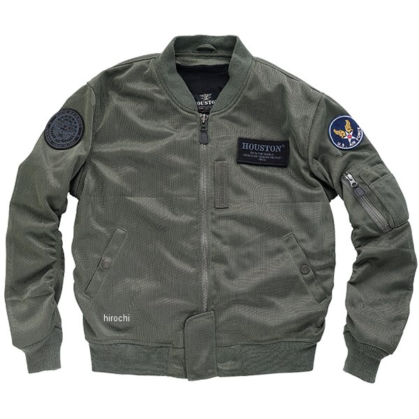 HTVA-2311S ヒューストン HOUSTON 春夏モデル メッシュジャケット MA-1 M/C カーキ Mサイズ HTVA2311SKHM JP店 15,048円