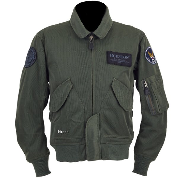 HTVA-2436S ヒューストン HOUSTON 春夏モデル ジャケット CWU-36/P M/C カーキ 2XLサイズ HTVA2436SKH2 JP店