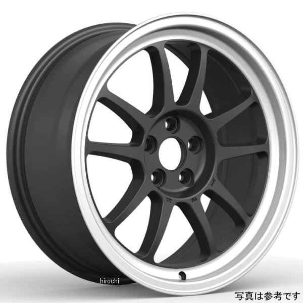 シバホイール G23 17インチ 7.5J インセット+25 5H-100 マットブラック/リムポリッシュ 1本売り G17-01MBP JP店|株式会社ヒロチー商事 店