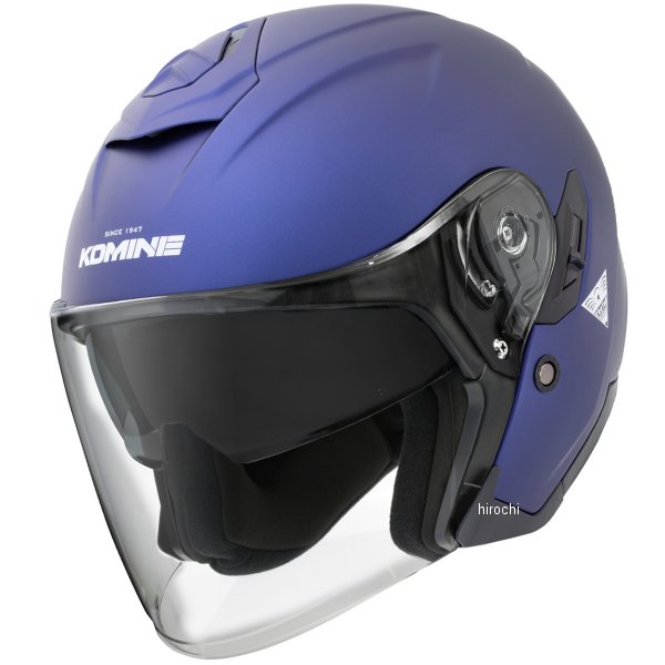 【メーカー在庫あり】 コミネ KOMINE FL コンポジット FRP ジェットヘルメット マットメタルブルー XLサイズ HK-172 JP店|株式会社ヒロチー商事 店